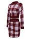 2PCS Wine Red 1960s Shepherd Plaid Knit Top & Skirt, vintage skirt, retro style - perfect for women who love vintage and retro fashion