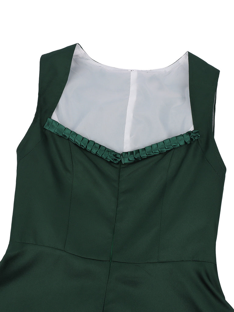1950s Ruffle Vintage Two Piece Set 12