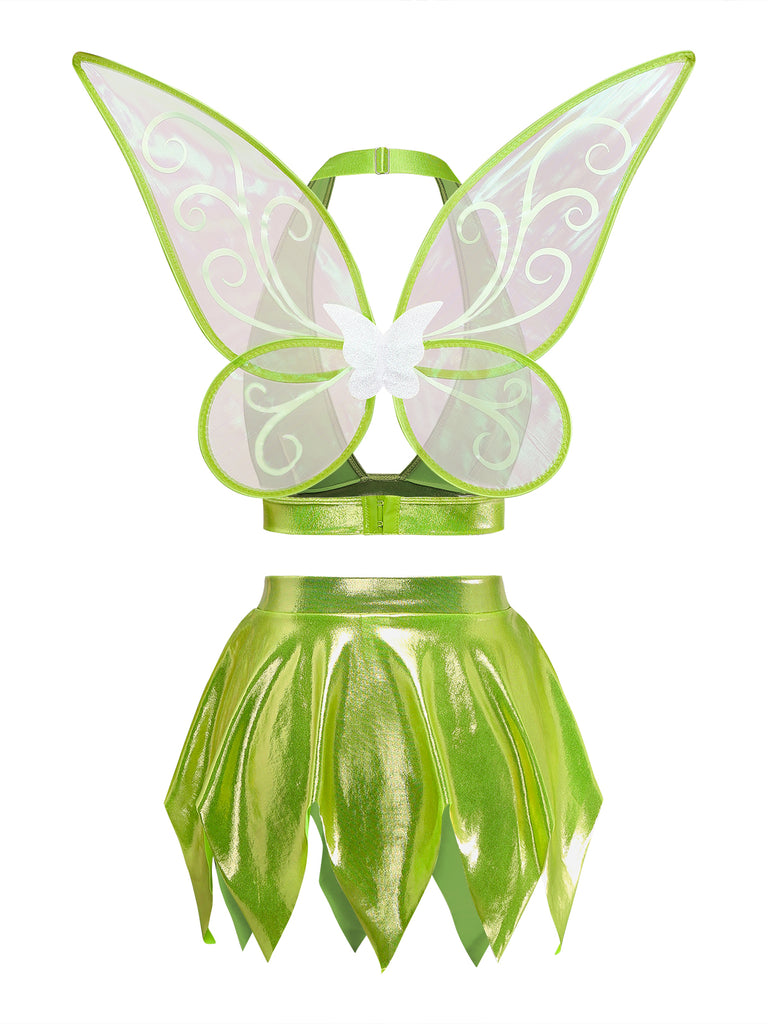 Green 1950s Vintage Two Piece Set 3