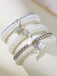 3PCS Shell Dolphin Charm Beach Bracelet Set - vintage fashion, retro style