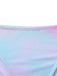 3PCS Y2K Halter Ombre Bikini Set & Cover-Up | vintage swimwear, retro swimsuit, pin-up style - perfect for retro fashion enthusiasts