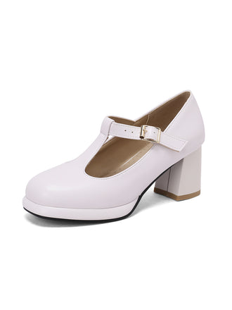 Ankle Strap Chunky Heels Mary Jane Shoes: timeless style reimagined