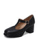 Ankle Strap Chunky Heels Mary Jane Shoes — vintage elegance for the modern woman