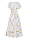 Apricot 1940s Vintage Classic Dress 3