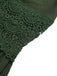 Army Green 1950s Lace V-Neck Backless Spaghetti Strap Dress, vintage dress, retro fashion, rockabilly, pin-up fashion - perfect for women who love vintage and retro fashion