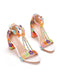 Beaded Flower Hand Embroidered High Heeled Sandals: timeless vintage elegance she makes her own