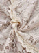 Beige 1930s Halloween Vampire Bride Lace Dress Set - vintage dress, retro fashion