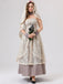 Beige 1930s Halloween Vampire Bride Lace Dress Set - vintage dress, retro fashion