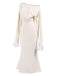 1930s Solid Plush Cuff Mermaid | 1930s | vintage dress, retro fashion