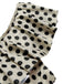 Beige 1960s Polka Dot Ruffles One-Piece Swimsuit — 1960s poolside glamour meets sun-drenched confidence