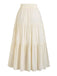 Beige 1950s Sequin Vintage Classic Skirt 3