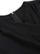 Black 1930s Cowl Neck Solid Jumpsuit with Belt, vintage romper, retro jumpsuit - perfect for women who love vintage and retro fashion