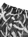 [Plus Size] Black 1930s Random Strokes Sheer Pants, vintage fashion, retro style - perfect for women who love vintage and retro fashion
