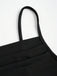 Black 1930s Solid Spaghetti Strap Mermaid Dress — the kind of 1930s dress that makes strangers smile