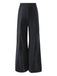 She walks in these Black 1940s Gothic Straps Pants and the world follows