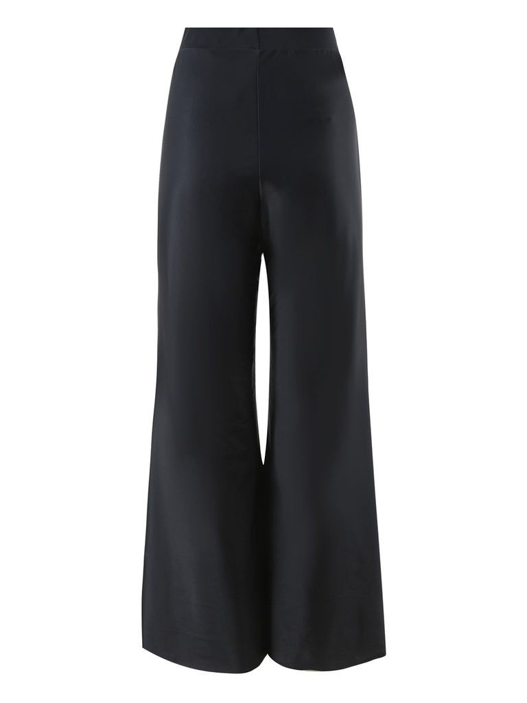These Black 1940s Gothic Straps Pants carry 1940s ambition in every seam