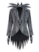 Black 1940s Jack Skellington Costume Suit - vintage fashion, retro style, classic black