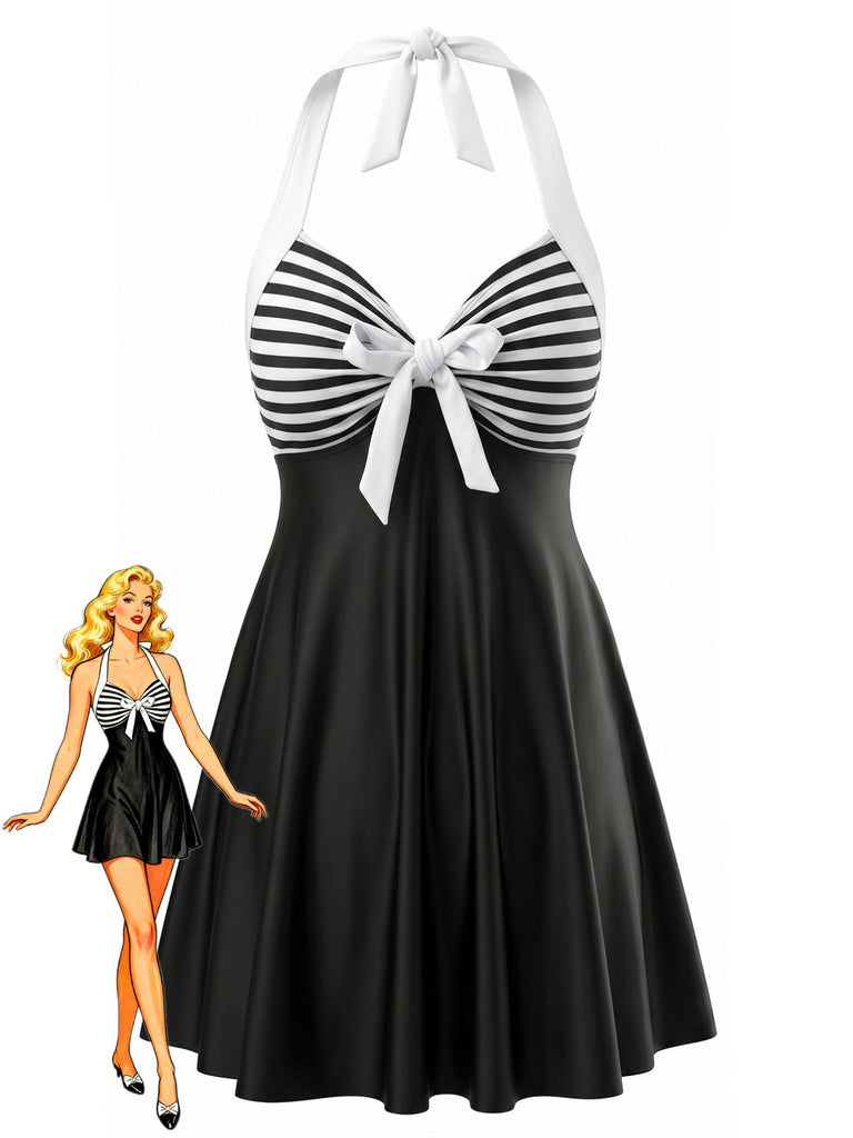 Black 1940s Tankini