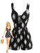 Black 1950s Cutout Twist-Front Romper - vintage romper, retro jumpsuit for vintage lovers