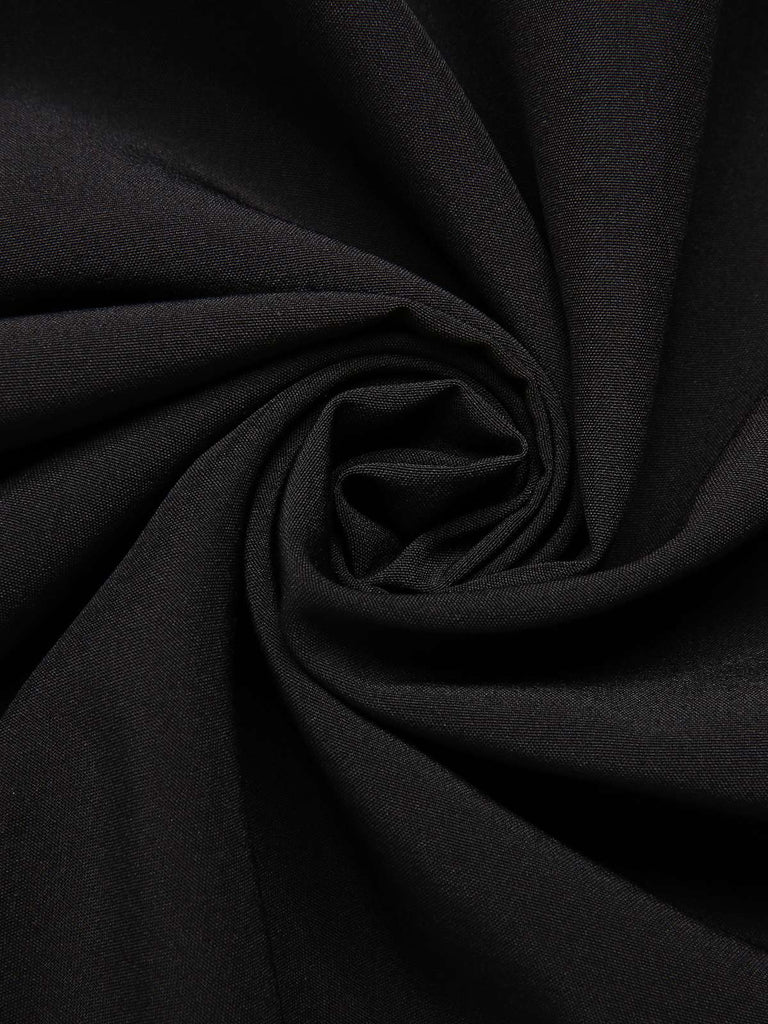 1950s Illusion Patchwork Sleeves Dress | 1950s | vintage dress, retro fashion