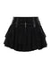 Black 1950s Lace-Up Cross Lace Skirt, vintage skirt, retro style - perfect for women who love vintage and retro fashion