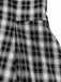 Black 1950s Lapel Pleated Plaid Patchwork Dress, vintage dress, retro fashion, rockabilly, pin-up fashion - perfect for women who love vintage and retro fashion