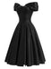 [Pre-Sale] Black 1950s Vintage Classic Dress 3