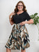 Black 1950s Patchwork Swing Dress: timeless style reimagined