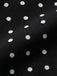 Black 1950s Polka Dot Halter Backless Swim Dress - vintage dress, retro fashion, elegant style for vintage lovers