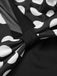 Black 1950s Polka Dot Swimsuit, vintage swimsuit, pin-up swimwear - perfect for women who love vintage and retro fashion