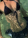 Black 1950s Ruffle Lace-Up Polka Dot Bikini Set: beautiful vintage swimwear, retro swimsuit, pin-up style with timeless appeal