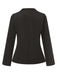 Black 1950s Silver Buttons Solid Coat - vintage fashion, retro style, classic black