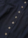 Black 1950s Stand Collar Long Sleeve Jacket - vintage fashion, retro style, classic black