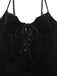 Black 1960s Bat Neckline Velvet Slit Dress - vintage dress, retro fashion, classic black