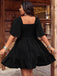 Black 1950s Vintage Retro Dress 5