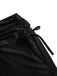 Black 1960s Gothic Ruched Mermaid Maxi Skirt - vintage skirt, retro style, classic black