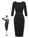 1960s Solid Boat Neck Wrap | 1960s | vintage dress, retro fashion