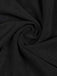 Black 1960s Solid Dolman Sleeve Loose Cover Up - vintage fashion, retro style, classic black