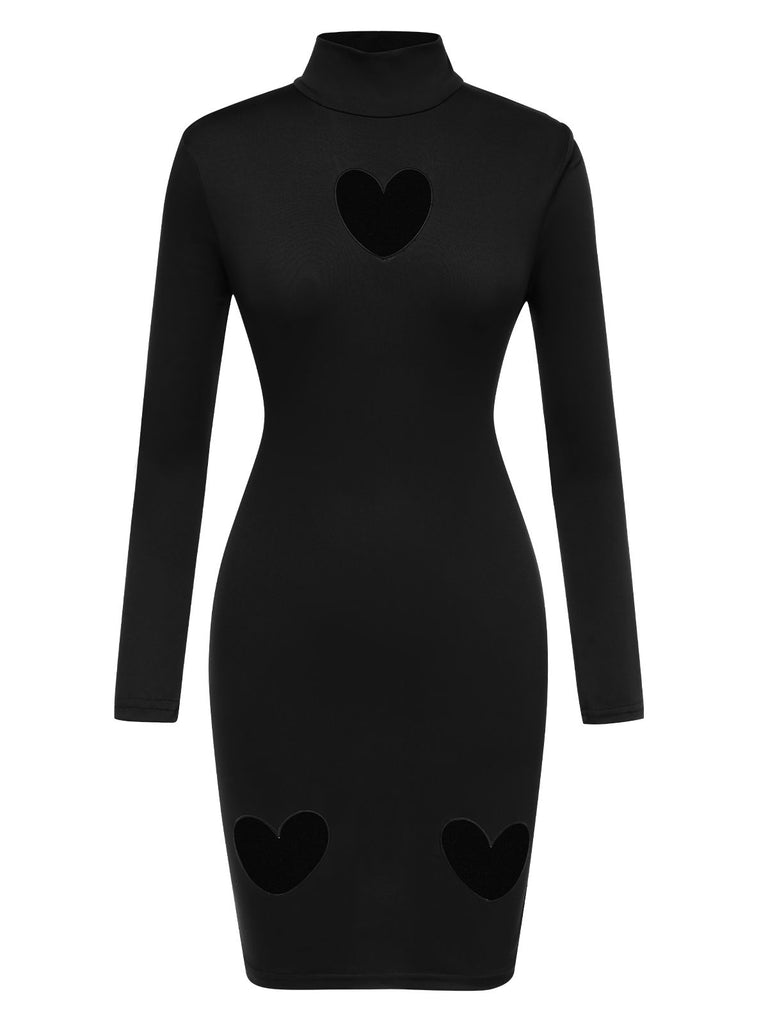 1960s Solid Heart Cut Out | 1960s | vintage dress, retro fashion