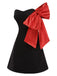 1960s Strapless Bow ALine Dress | 1960s | vintage dress, retro fashion