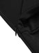 Black 1960s V-Neck Solid Bodycon Dress, vintage dress, retro fashion - perfect for women who love vintage and retro fashion