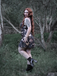 Black 1960s Witch Moth Butterfly A-Line Dress - vintage dress, retro fashion, classic black