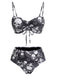 Black 1970s Tankini 3