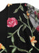 1970s VNeck Embroide Floral Bodysuit | 1970s | vintage fashion, retro style