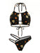 Black-1980s-Gothic-Skull-Bikini-Set, vintage, retro, swimwear