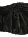 Black 1980s Gothic Slip Lace Maxi Dress - vintage dress, retro fashion, classic black