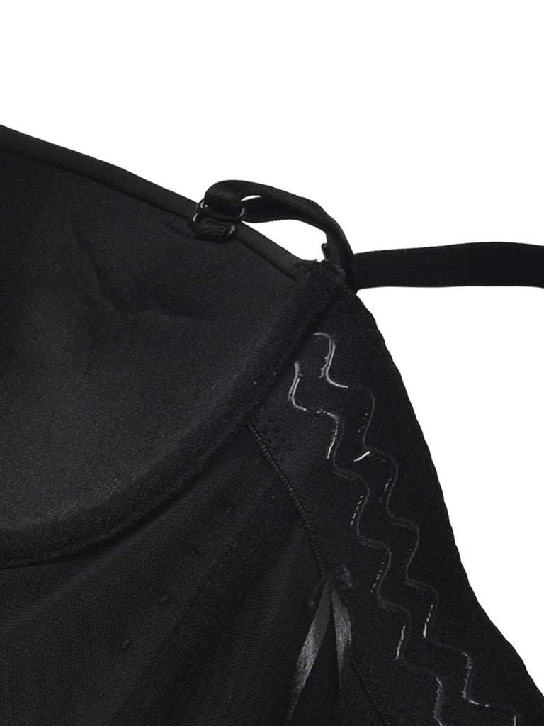 Black Halloween Punk Rivet Gothic Camisole — vintage elegance she can wear anywhere