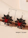 This Black Halloween Spider Web Earrings carries vintage stories waiting to be told