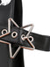This Black Skull Buckle Strap Platform Chunky Shoes whispers vintage secrets to those who notice
