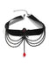 She adds this Black Spider Alloy Western Necklace and suddenly it's vintage perfection